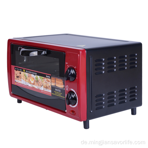12L Küche tragbarer Zeitschaltuhr-elektrischer Toaster-Ofen